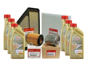 Genuine Honda CR-V Diesel I-Ctdi Major PLUS Service Kit-Castrol 2007-2009