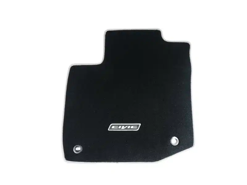 Genuine LHD Honda Civic Drivers Carpet Mat (Grey Binding) 2012-2016 (08P15TV0630R1)