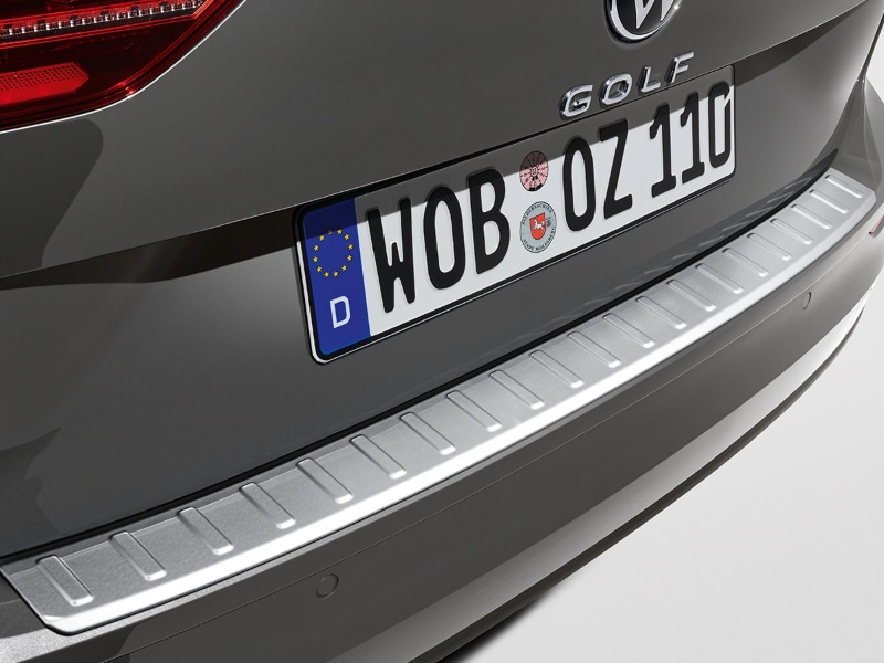 Genuine VW Golf Estate Rear Bumper Protector 2024 onwards (Stainless Steel) (5H9061195)