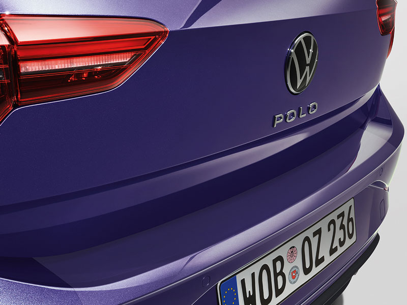 Genuine VW Polo Rear Bumper Protector 2022 onwards (Transparent) (2G0061197A)