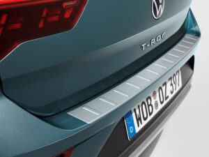 Genuine VW T-Roc Rear Bumper Protector 2018 onwards (Stainless Steel) (2GA061195A)