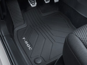 Genuine VW T-Roc Front Rubber Mats 2018 Onwards (2GB06150282V)