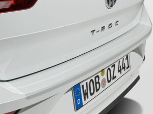 Genuine VW T-Roc Cabriolet Rear Bumper Protection Film 2020 onwards (Transparent) (2GC061197)