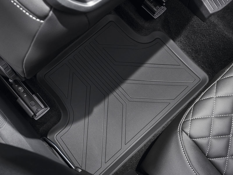 Genuine VW T-Roc Cabriolet Rear Rubber Mats 2020 onwards (2GC06151282V)