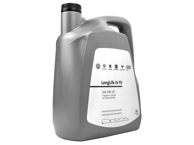 Genuine VW SEAT Audi Skoda Longlife IV FE 0W20 Fully Synthetic Engine Oil 5 Litres (GS60577M4EUR) - Image 2