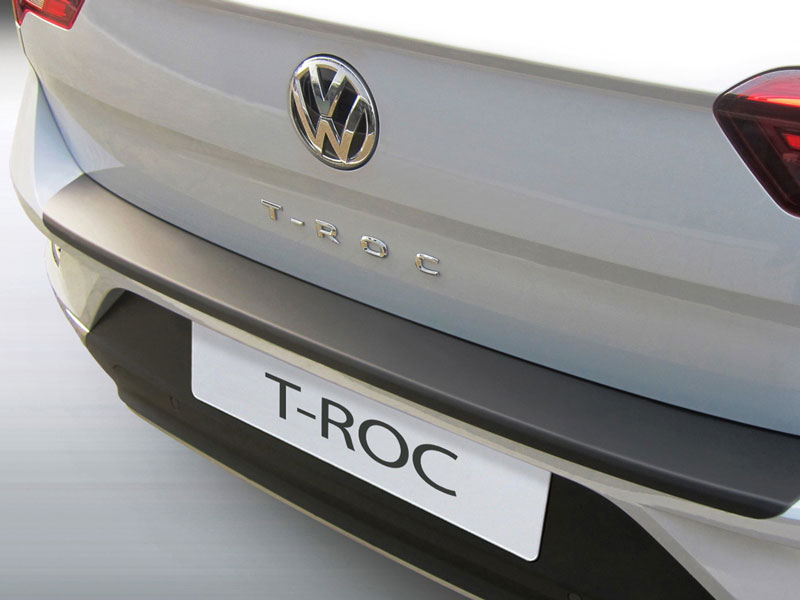 Genuine VW T-Roc Rear Bumper Protector 2018 onwards (Black) (ZGBA11071001)