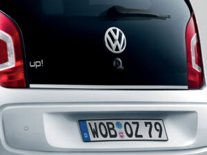 Genuine VW Up! Tailgate Protective Trim 2012-2016 (Chrome Silver) (1S0071360)