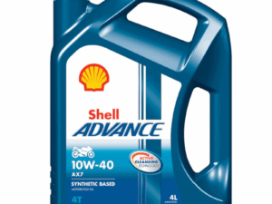 Shell Advance Ax7 4T 10W40 (550053816) Semi-Synthetic Motorcycle Engine Oil - 4 L