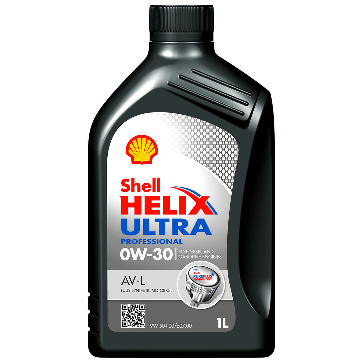 Shell Helix Ultra Pro Av-L 0W-30 Fully Synthetic Engine Oil Vw 504.00/507.00 - 1L(550046303)