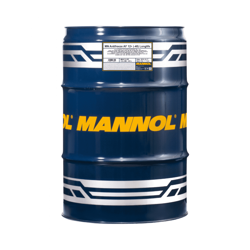 MANNOL 4012 READY FOR USE ANTIFREEZE COOLANT - 208L - TRADE BUY