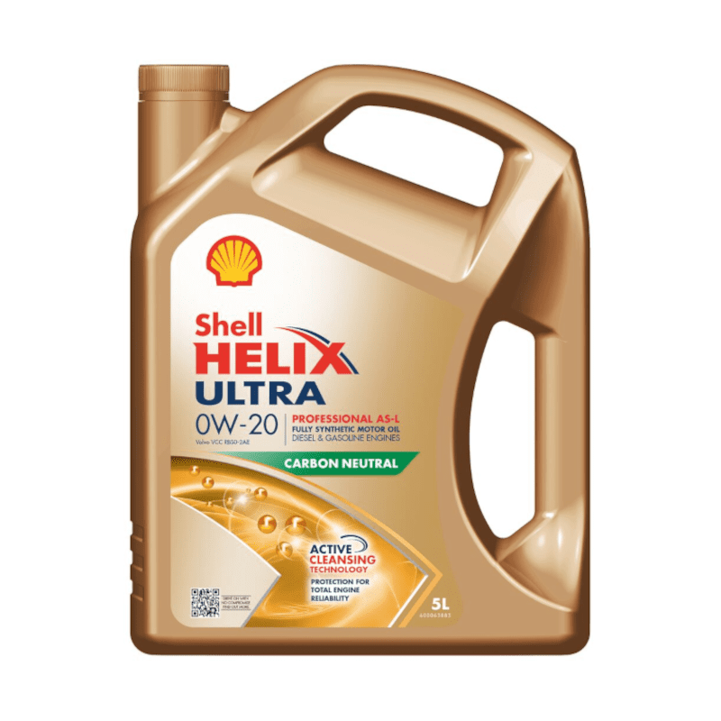 Shell Helix Ultra Professional As-L 0W20 Fully Synthetic Car Engine Oil 5L