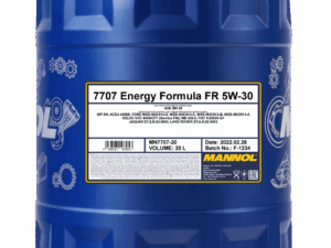 Mannol (7707) 5W30 A5/B5   Fully Synthetic  Ford Wss-M2C913-D   - 20 L