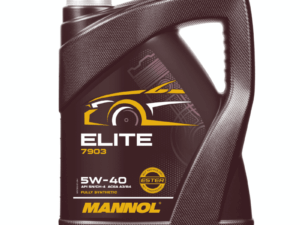 Mannol ELITE 5W40 (7903) Acea A3/B4 Api Sn/Ch-4 Fully Synthetic Oil - 5L