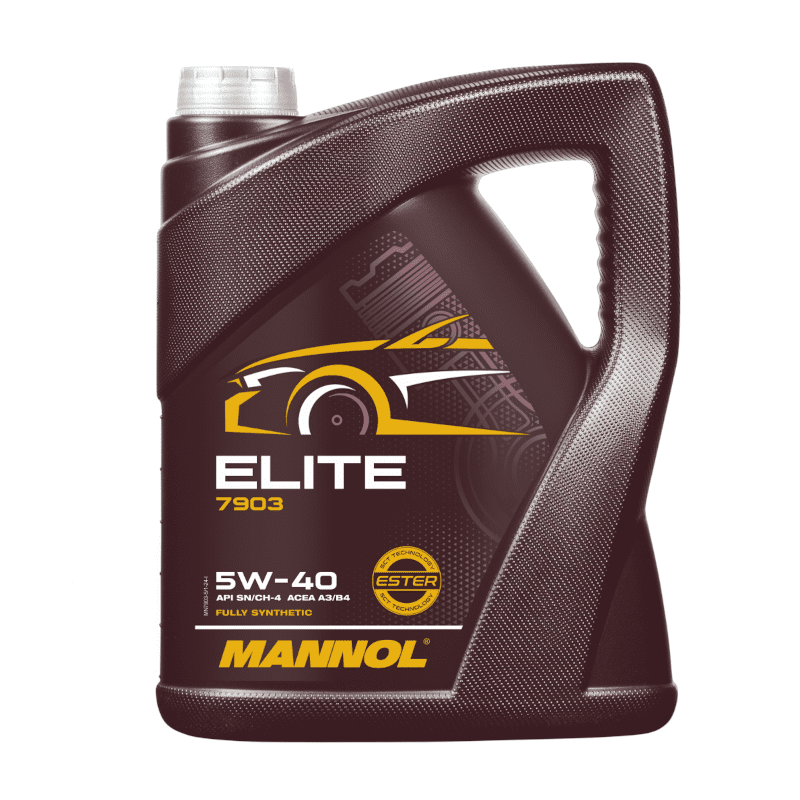 Mannol ELITE 5W40 (7903) Acea A3/B4 Api Sn/Ch-4 Fully Synthetic Oil - 5L