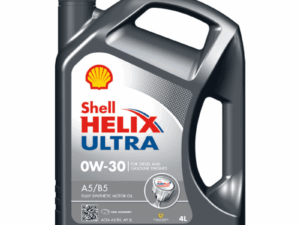 Shell Helix Ultra Acea A5/B5 0W-30 Api Sl Fully Synthetic Motor Oil - 4 L