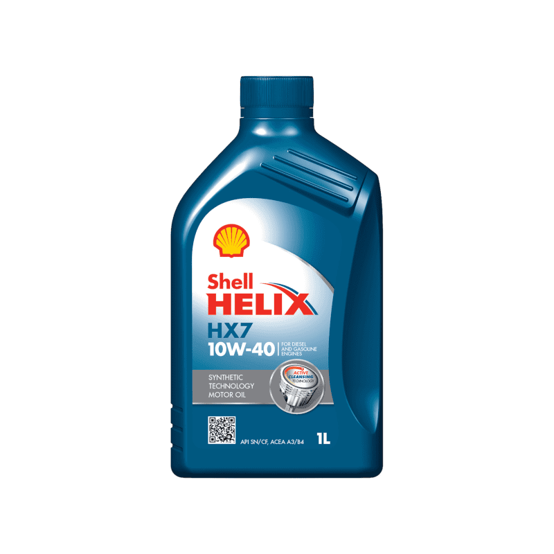 Shell Helix Hx7 10W-40 Semi Synthetic Oil A3 B4 1L (550070412)