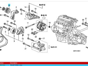 Genuine Honda Civic Type-R FN2 Idler Pulley 2007-2011 (31180PNAJ01) (Copy)