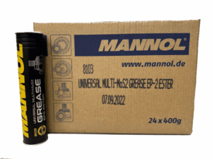MANNOL CASE OF 24 EP-2 Multi-MoS2 Ester UNIVERSAL GREASE 400g - 8103