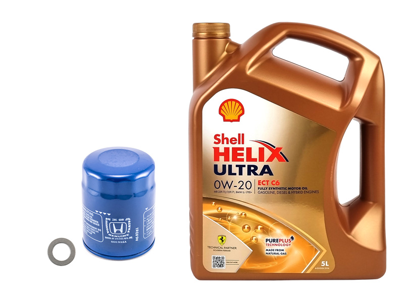 SHELL PETROL SERVICEKIT 5L C6 0W 20
