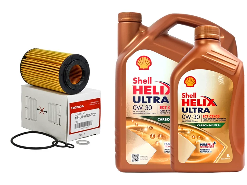 SHELL DIESEL SERVICEKIT 6L 0W30 RBD