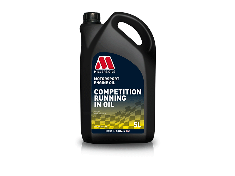 Millers Oils Motorsport Competition Running In Oil 5L – Engine break-in mineral oi